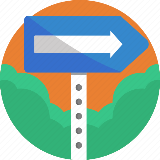 Direction, map, navigation, right, sign icon - Download on Iconfinder