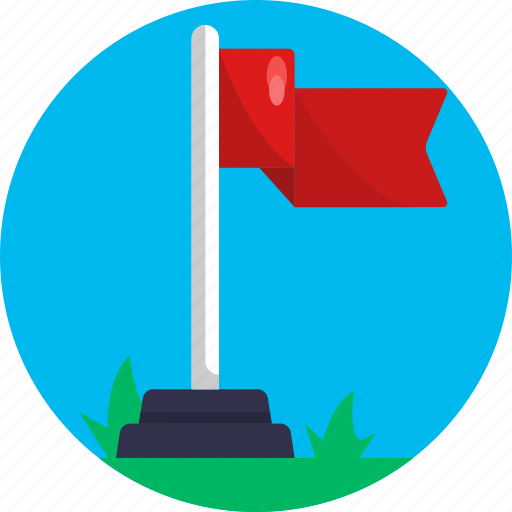 Flag, location, map, navigation, pin icon - Download on Iconfinder
