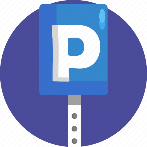 Car, map, navigation, parking, parking lot, sign icon - Download on Iconfinder