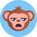 monkey, emoji, animal, emoticon, emoticons
