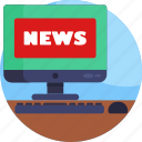 news, broadcasting, media, digital news, desktop