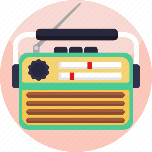 News, broadcasting, radio, media icon - Download on Iconfinder