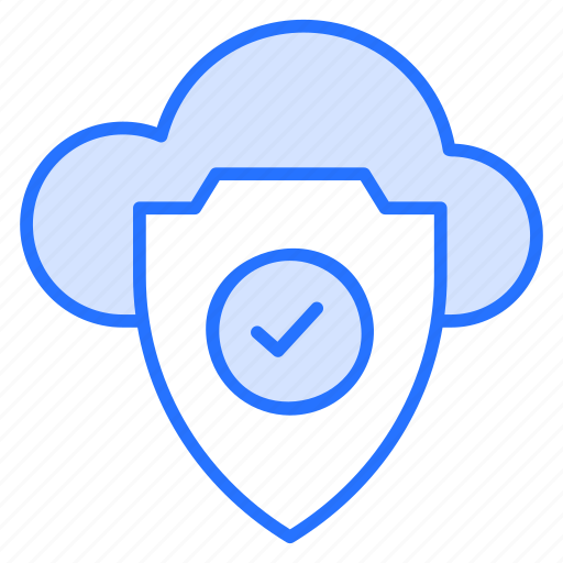 Cloud security, security, cloud-protection, protection, cloud-computing, lock, data icon - Download on Iconfinder