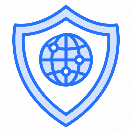 Global protection, global-security, protection, security, global-safety, shield, worldwide-protection icon - Download on Iconfinder