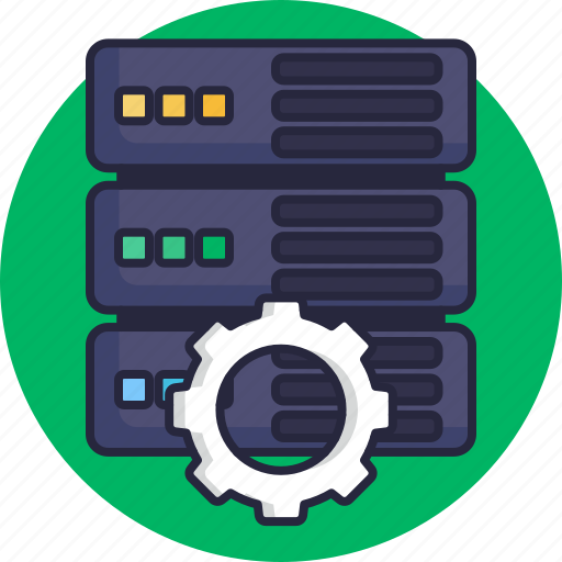 Database, storage, hosting, computing, server, settings, configuration icon - Download on Iconfinder
