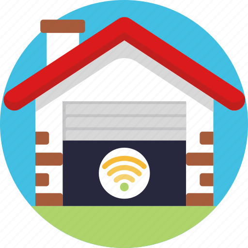 Smart, home, technology, automation, wifi, wireless icon - Download on Iconfinder