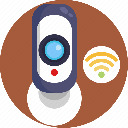 Smart, home, technology, automation, wifi, wireless, camera icon - Download on Iconfinder