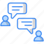 chatting, comment, feedback, message, communication, conversation, social media icon 