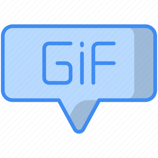 Gif, extension, file, format, type, animation, document icon icon - Download on Iconfinder