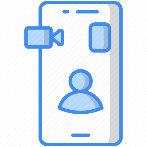 Video call, conference, online, network, communication, live call, talking icon icon - Download on Iconfinder