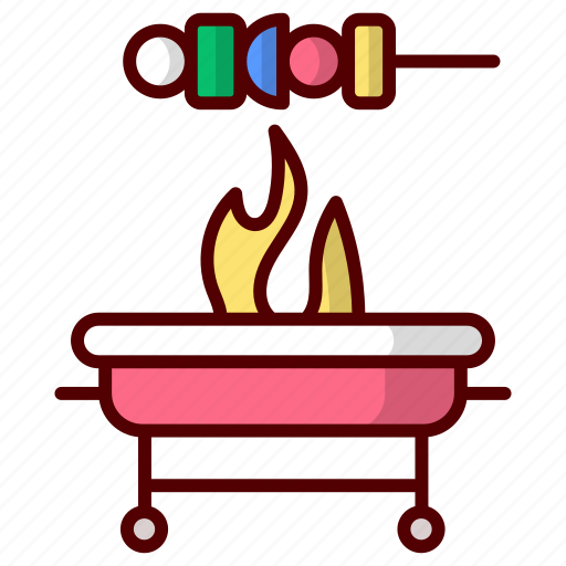 Bbq, barbecue, food, grill, cooking, meat, grilled icon - Download on Iconfinder