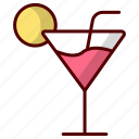 cocktail, drink, glass, beverage, juice, alcohol, summer, food, fruit