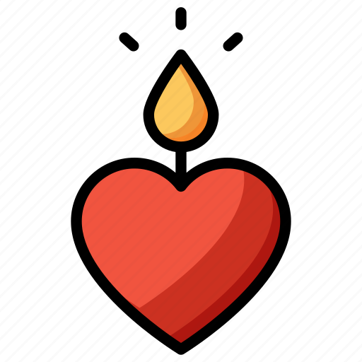 Candle, light, decoration, celebration, flame, christmas, party icon - Download on Iconfinder