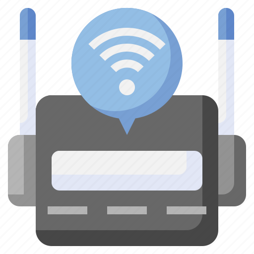 Router, technology, electronics, communications icon - Download on Iconfinder