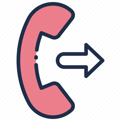 Call forwarding, phone, communication, call, forwarding, technology icon - Download on Iconfinder
