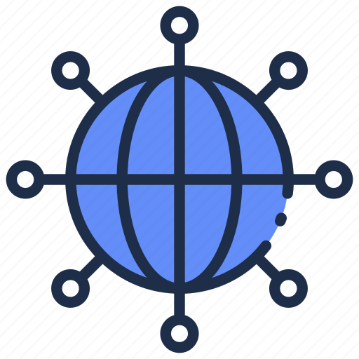 Global network, network, connection, internet, communication icon - Download on Iconfinder