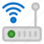 router, wifi, wireless, signal, on 