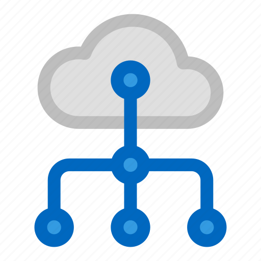 Cloud connection, computing, server, internet icon - Download on Iconfinder