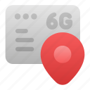 location, map pin, 6g, online, web