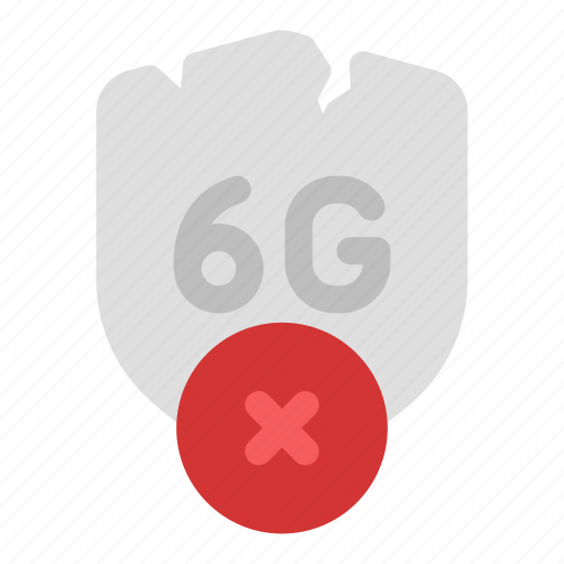 6g, unsecure, unprotected, security, warning icon - Download on Iconfinder