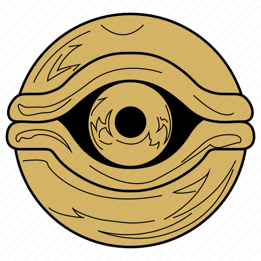 Eye, eyeball, millennium eye, millennium items, yugioh icon - Download on Iconfinder