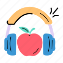 healthy listening, healthy podcast, headphones, headset, support