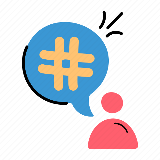 Social tag, hashtag, media tag, social media, hash icon - Download on Iconfinder
