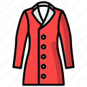 coat, trench coat, garment, clothing, overcoat, jacket