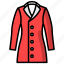 coat, trench coat, garment, clothing, overcoat, jacket 