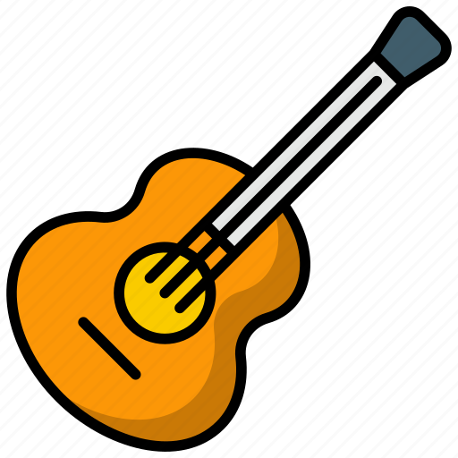 Ukelele, ukulele, music and multimedia, string instrument icon - Download on Iconfinder