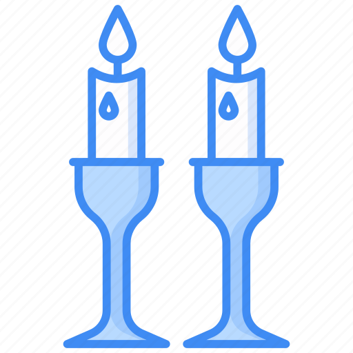 Candle, stand, candles, fire, culture, flames, halloween icon - Download on Iconfinder