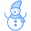 snowman, freeze, xmas, season, winter, snow, christmas, holidays