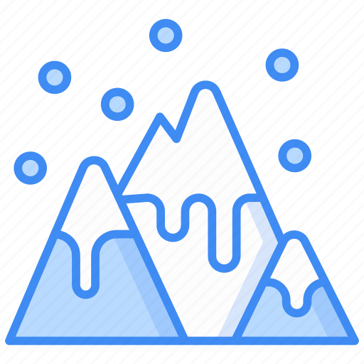 Mountains, snow, rocky mountain, mountain, nature, altitude icon - Download on Iconfinder