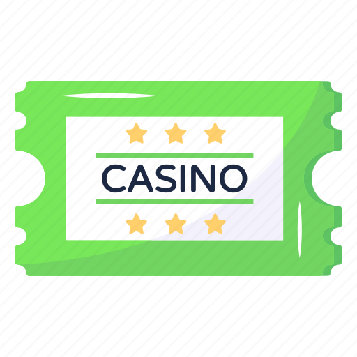 Club ticket, casino ticket, entry pass, entry ticket, voucher icon - Download on Iconfinder