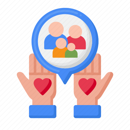 Family, volunteering, volunteer, humanitarian, people icon - Download on Iconfinder