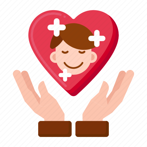 Wellbeing, health, healthcare, love, support icon - Download on Iconfinder