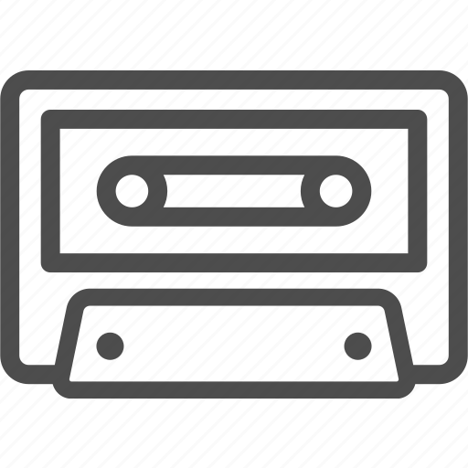 Retro, tape, analog, audio, cassete, compact, entertainment icon - Download on Iconfinder