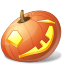 halloween, jack o lantern, pumpkin, wink 