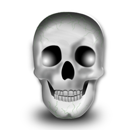 Halloween, head, skeleton, skull icon - Free download