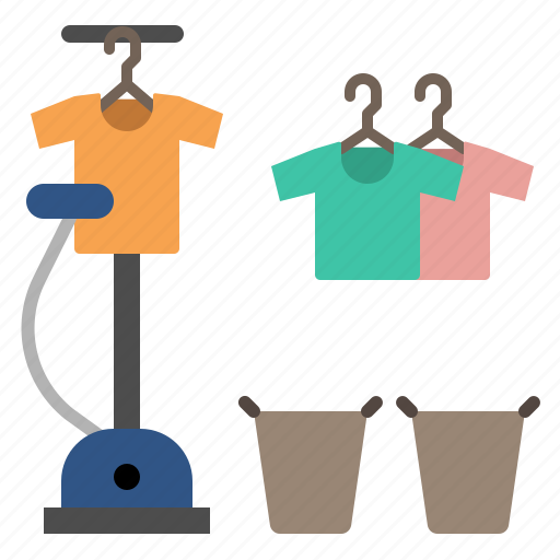 Ironing, iron, clothes, shirt, steam icon - Download on Iconfinder