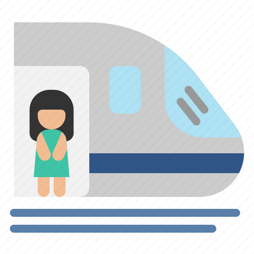 Train, passenger, transport, station, travel icon - Download on Iconfinder