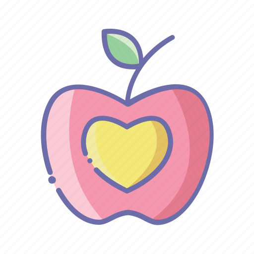 Apple, book, dessert, food, fruit, logo icon - Download on Iconfinder
