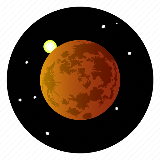 Astronomy, mars, planet, science, space, universe icon - Download on Iconfinder