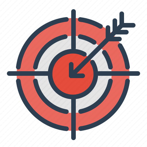Aim, darts, goal, target icon - Download on Iconfinder