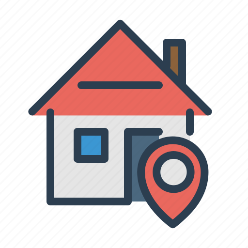 Address, house, location, pin icon - Download on Iconfinder