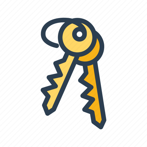 House, keys, lock, private icon - Download on Iconfinder
