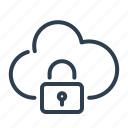 cloud, data storage, lock, private, protected, share, sharing