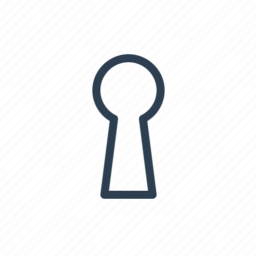 Hole, key, keyhole, pass, password, secret, secure icon - Download on Iconfinder