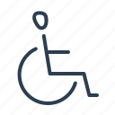 chair, disabled, handicap, invalid, roll, wheel, wheelchair