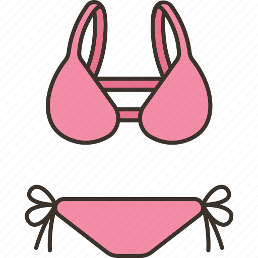 Bikini, swimwear, swimsuit, beachwear, lady icon - Download on Iconfinder